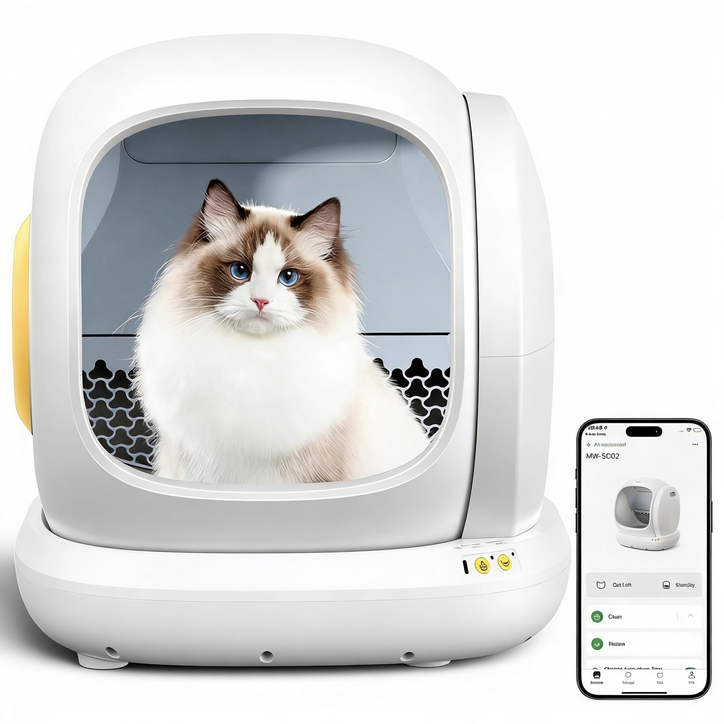 littercore Self-Cleaning Cat Litter Box - MW-SC02