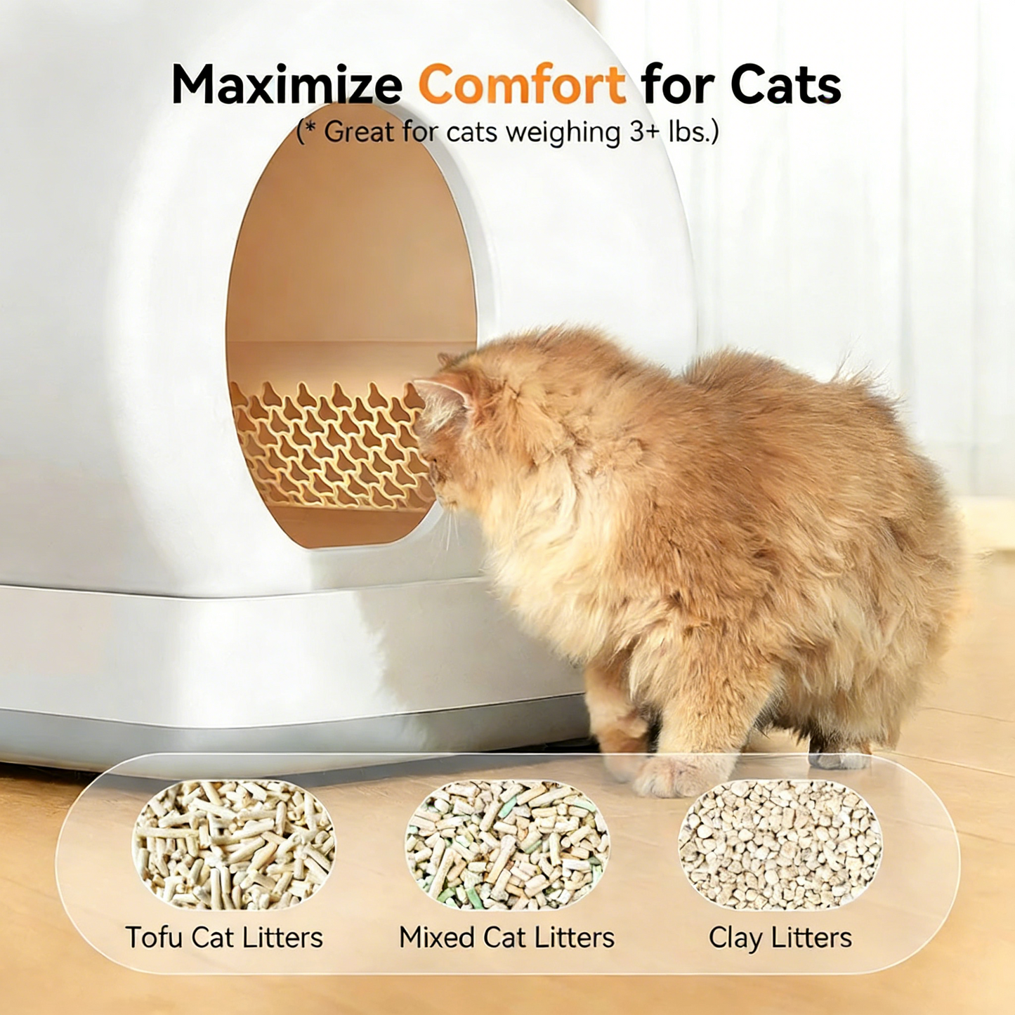 littercore Self-Cleaning Cat Litter Box - MW-SC01 (Gray)