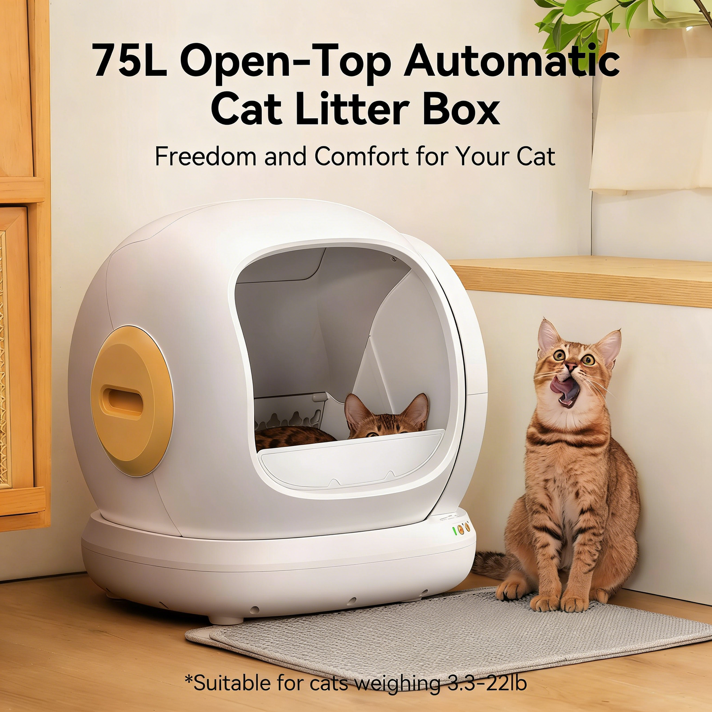 littercore Self-Cleaning Cat Litter Box - MW-SC02