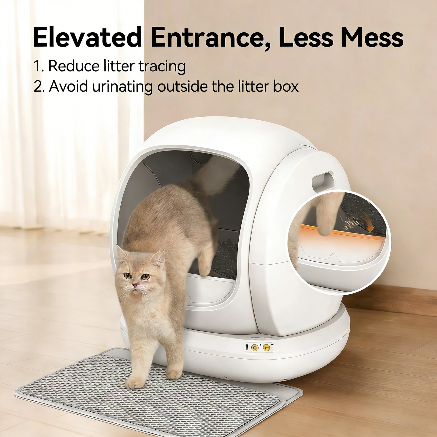 littercore Self-Cleaning Cat Litter Box - MW-SC02