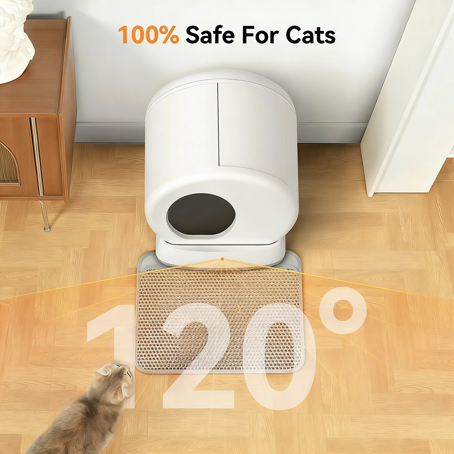 littercore Self-Cleaning Cat Litter Box - MW-SC01
