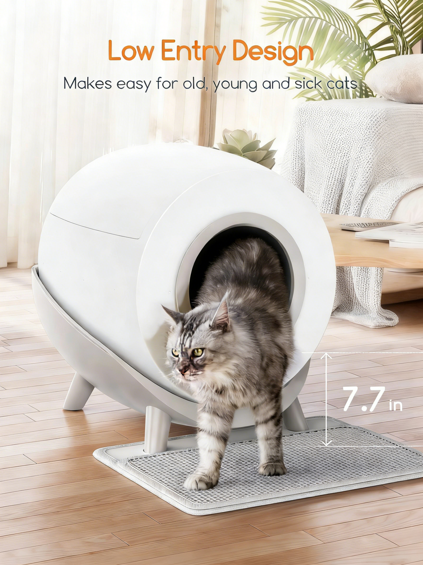 littercore Self-Cleaning Cat Litter Box - MW-LB01