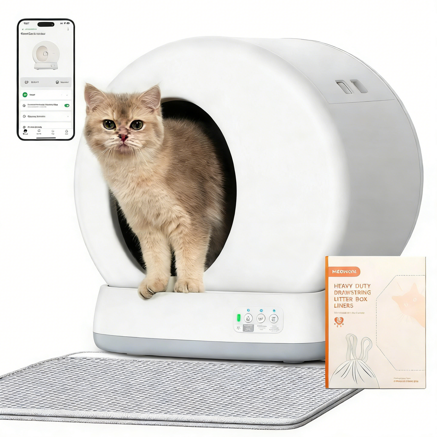 littercore Self-Cleaning Cat Litter Box - MW-SC01