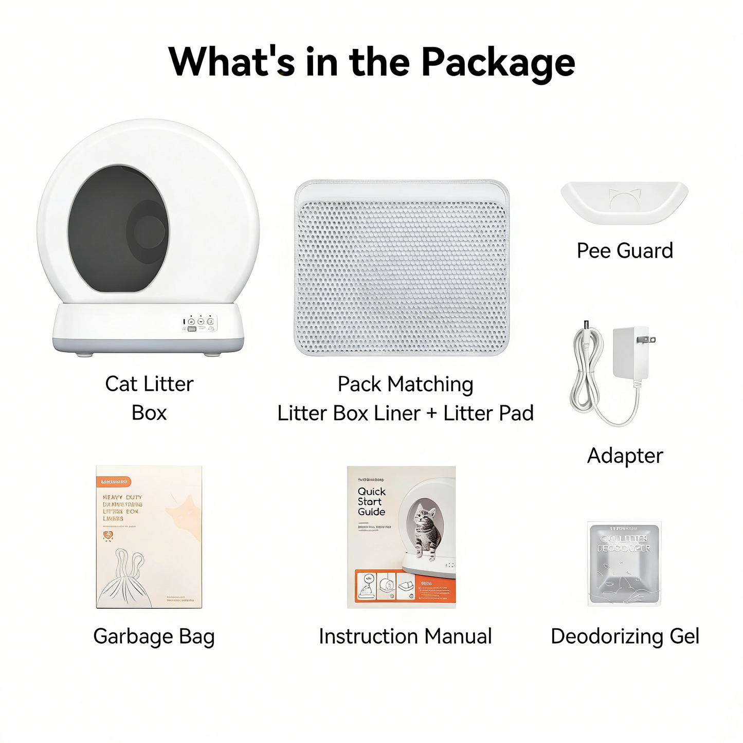 littercore Self-Cleaning Cat Litter Box - MW-SC01