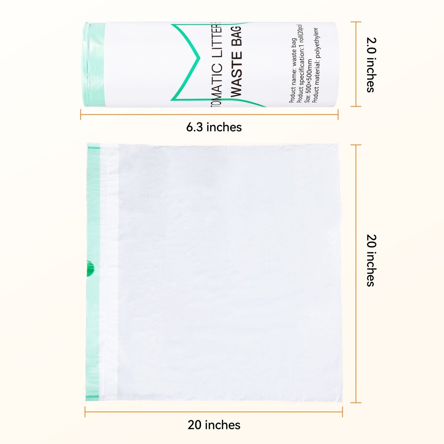 littercore Litter Box Liners ( LB01)