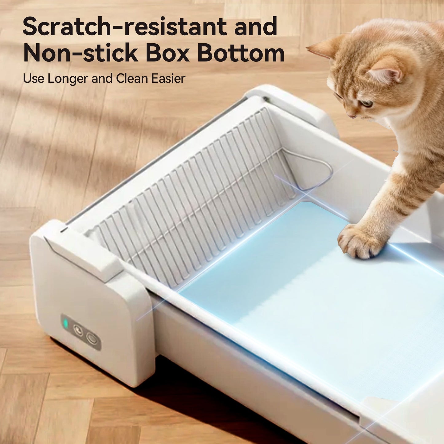 littercore Open Top Self-Cleaning Cat Litter Box – SC03