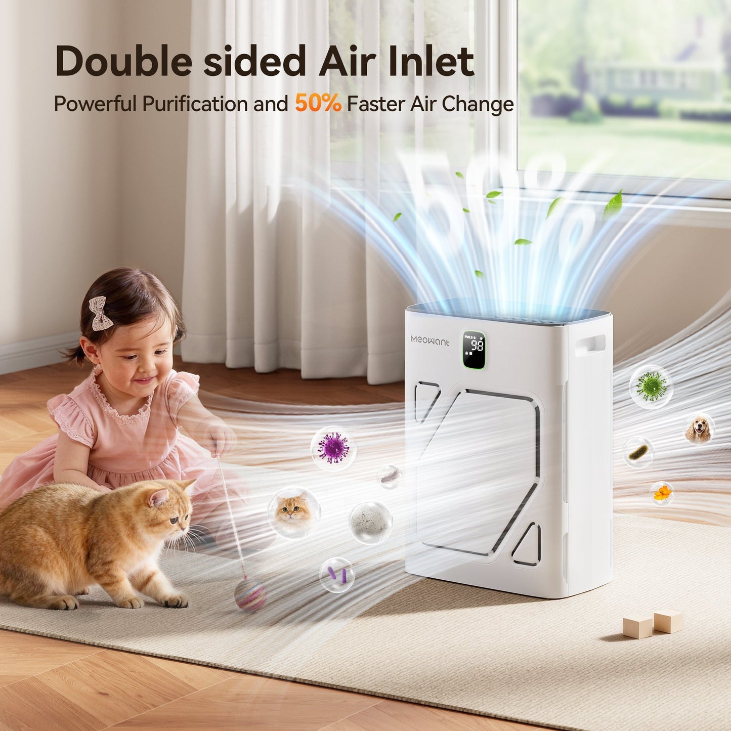 littercore Pet Air Purifier - MW-PA16
