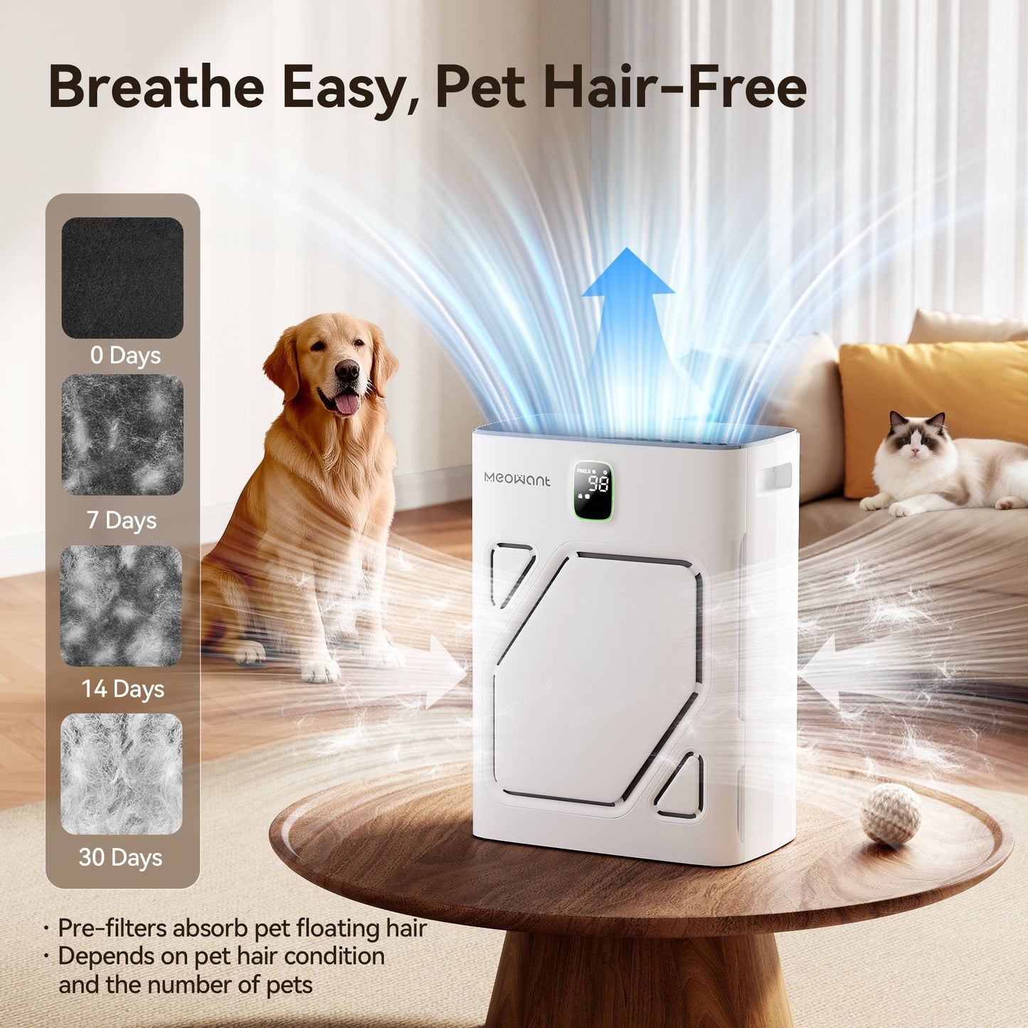 littercore Pet Air Purifier - MW-PA16