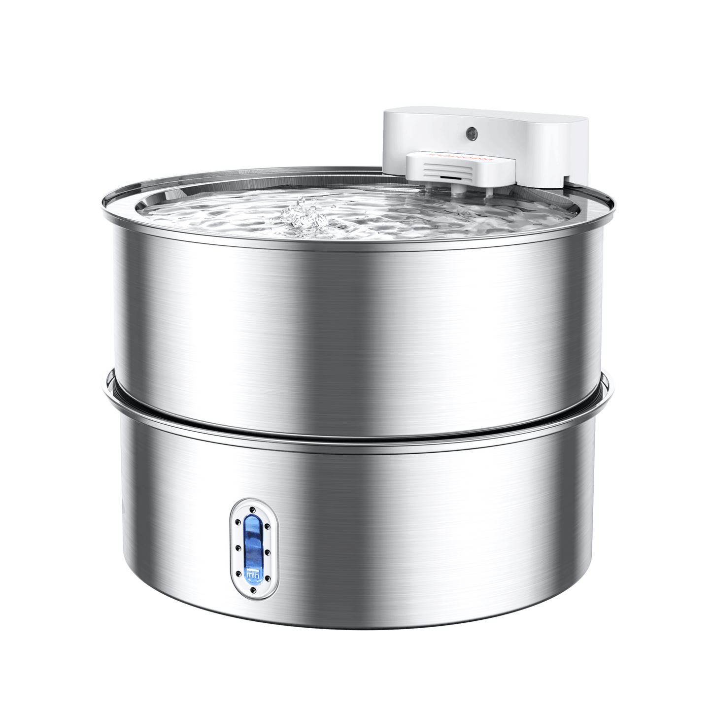 littercore Stainless Steel Dog Water Fountain-DF01